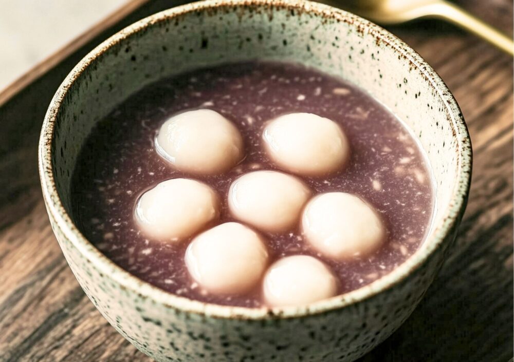 韓国の冬至に食べる小豆粥パッチュク