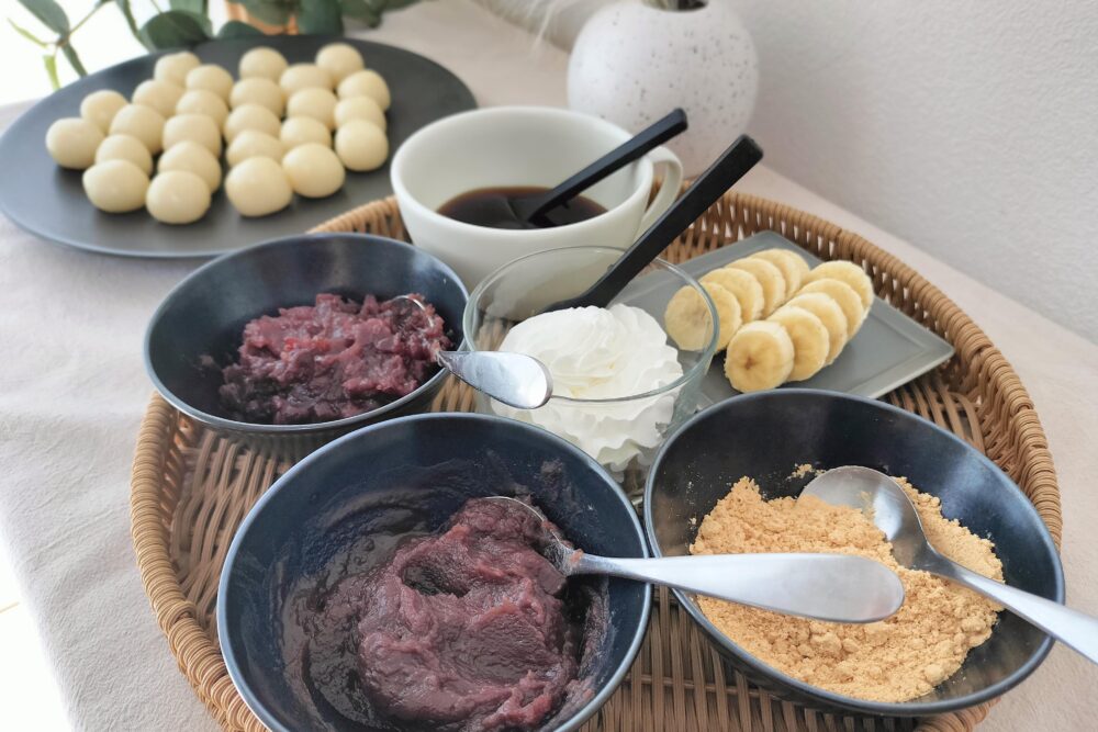 おうちでお団子バイキング