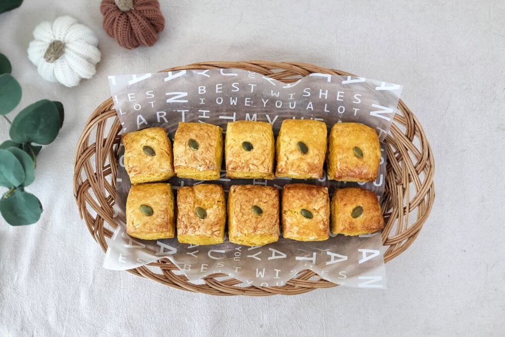 簡単かぼちゃスコーン