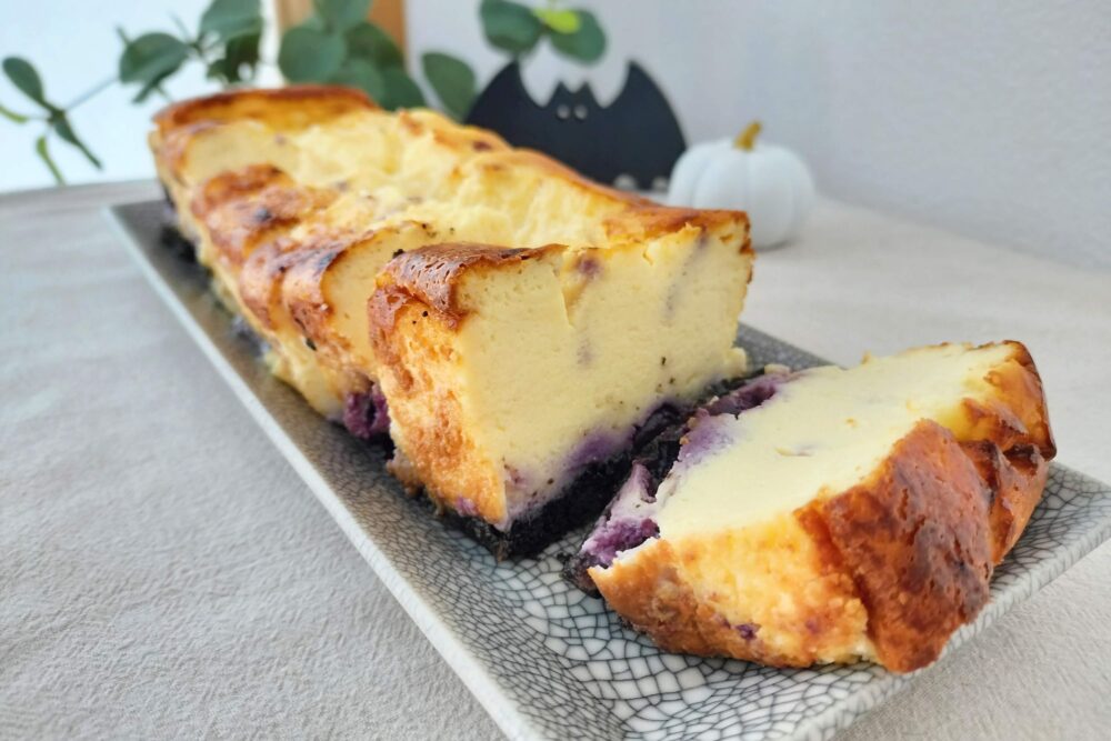 ブルーベリーチーズケーキ