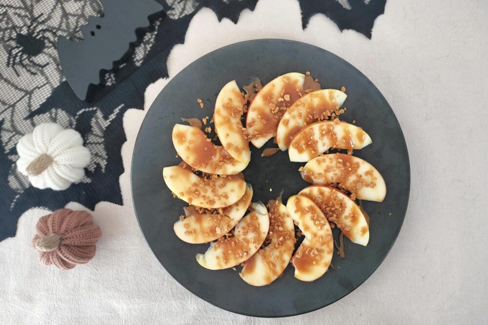 簡単キャラメルアップル