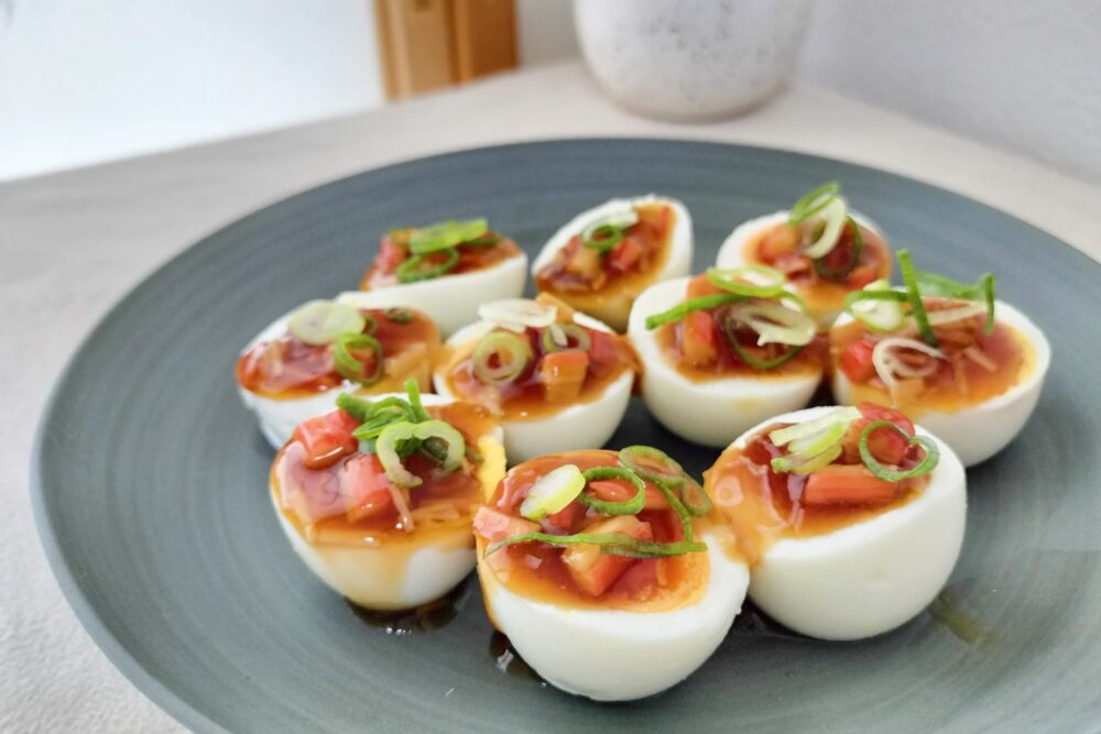 かに玉風ゆで卵