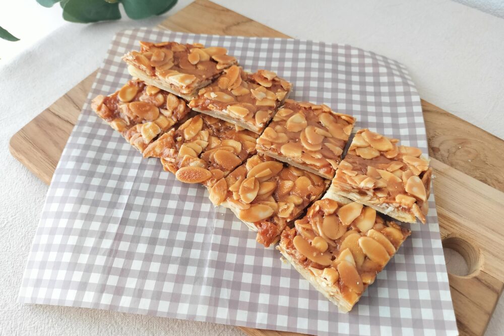 キャラメルとパイシートで簡単フロランタン