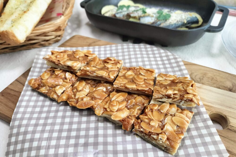 パイ生地とキャラメルで簡単フロランタン