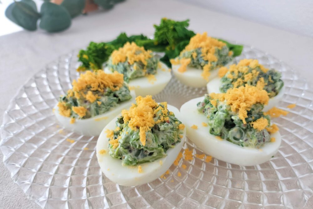 菜の花のミモザエッグ