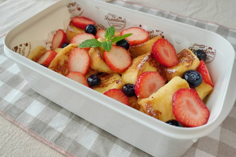 フレンチトースト弁当デザート