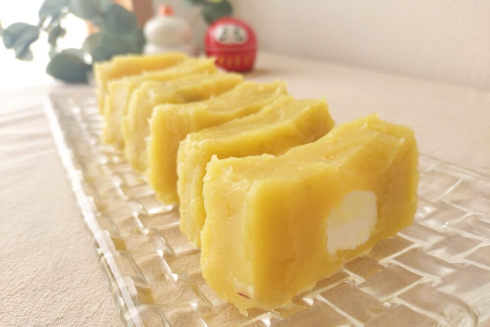 さつまいもクリームチーズきんとんテリーヌ