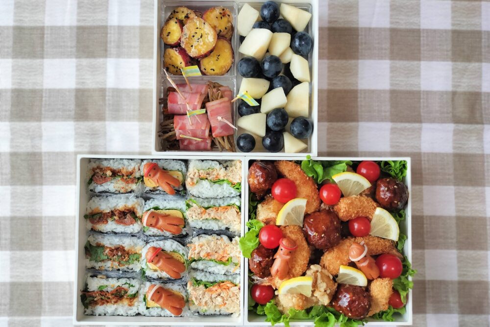 簡単時短おにぎらず運動会弁当